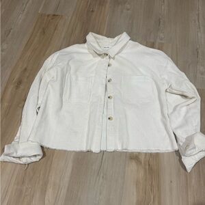 Mod Ref Cream Corduroy Shirt